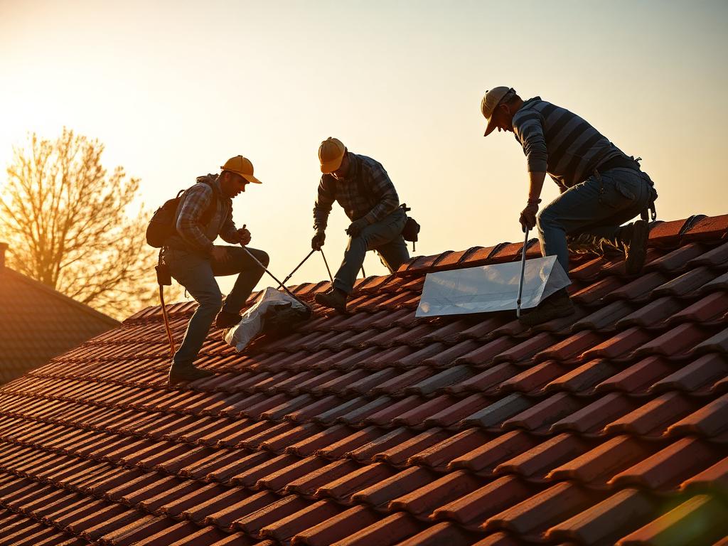New tile roof install — Shipley