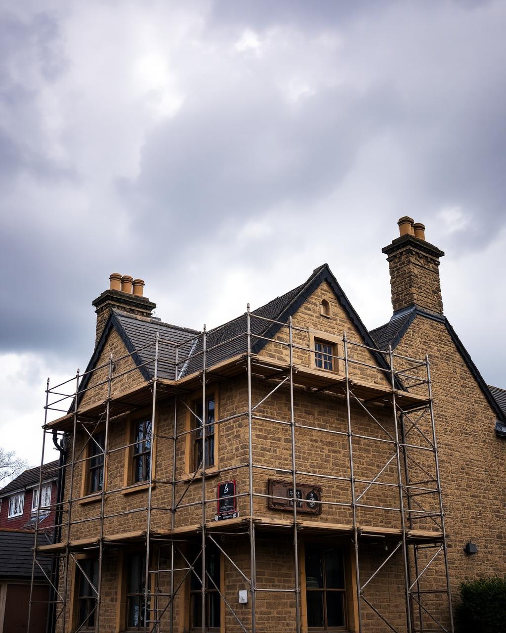 Stone home re-roof — Ilkley